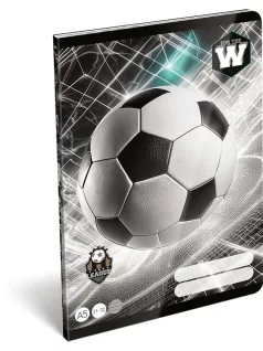   Focis tűzött füzet A/5, 32 lap vonalas (21-32), Lizzysuli, Top League FTW
