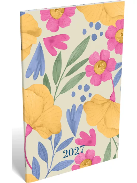 Lizzy Calendar zsebnaptár, A/6, heti, tűzött, 2027, Tremendous 