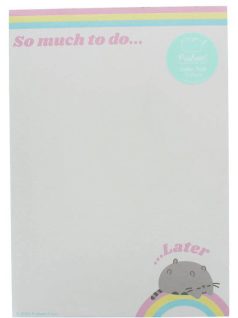   Pusheen cicás jegyzettömb, A/5, 52 lap, So much to do…later