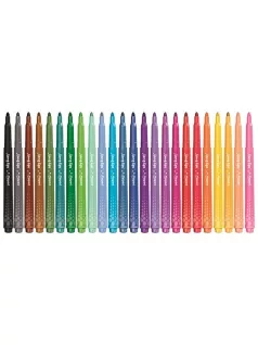   Filctoll készlet 24 db-os, 3,7 mm, kimosható, Maped Color Peps Long Life 2