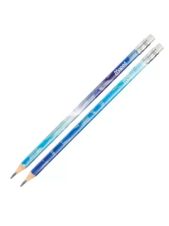   Grafitceruza HB, radírral, Maped Arctic jégvilág, háromszög test, kétféle minta