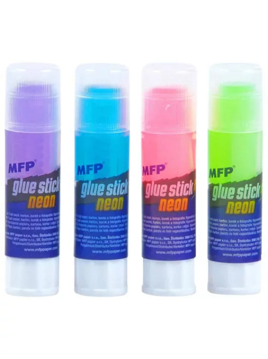 Ragasztóstift, 9g, neon, MFP