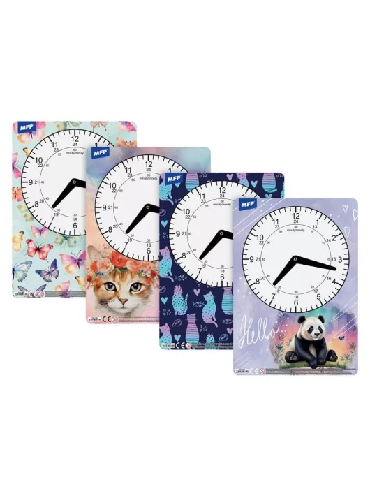 Óra, tanulást segítő, MFP Girls, többféle változat