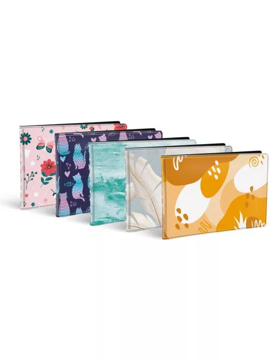 Igazolványtartó, kártyatartó, 10 betétlappal, 95x67mm, PUNTO L MFP, többféle szín