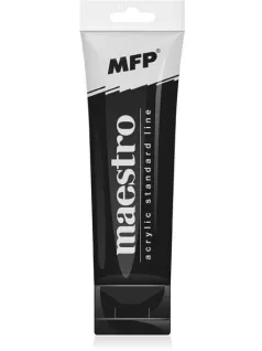 Akril festék, 75 ml, MFP, fekete