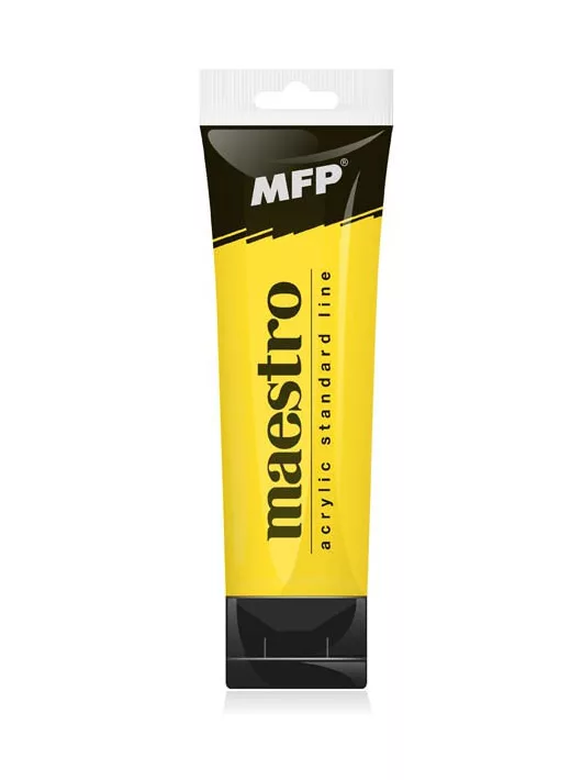 Akril festék, 75 ml, MFP, sárga