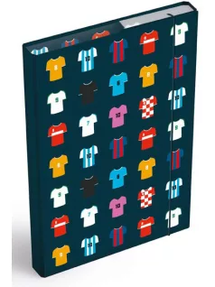 Focis füzetbox A/4, MFP, futball mezek