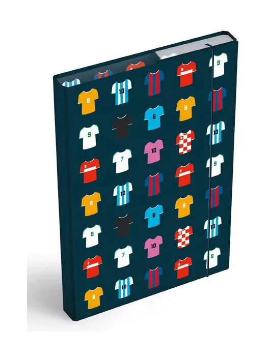 Focis füzetbox A/5, MFP, futball mezek