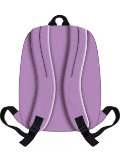  K-POP Démonvadászok hátizsák, iskolatáska, 40x29x13cm, 370g, 15l, levendula
