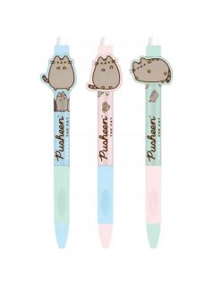   Pusheen cicás radírozható golyóstoll figurával, többféle