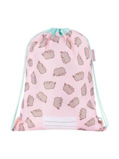 Pusheen cicás tornazsák, 42x32cm, rózsaszín
