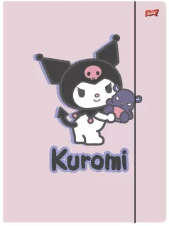 Kuromi gumis mappa A/4, rózsaszín