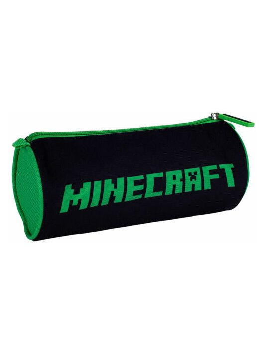 Minecraft tolltartó, beledobálós, hengeres, Creeper