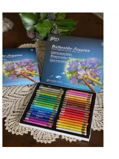   Akvarellkréta 36 db-os szett papírdobozban, Mungyo Gallery Watercolor Crayons MAC-36