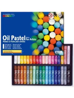   Olajpasztell kréta 36 db-os szett, Mungyo Oil Pastel for Artist MOP-36