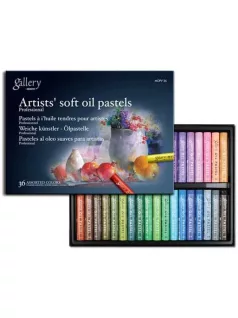   Lágy olajpasztell kréta 36 db-os szett, Mungyo Gallery Artists' soft oil pastels MOPV-36