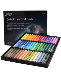   Lágy olajpasztell kréta 48 db-os szett, Mungyo Gallery Artists' soft oil pastels MOPV-48