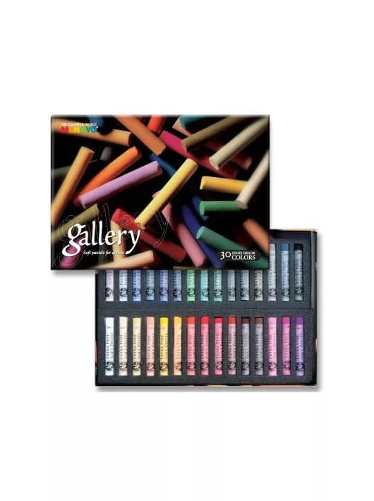 Extrafinom porpasztell kréta 30 db-os szett, Mungyo Gallery extra fine soft pastels MPA-30