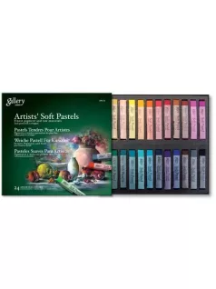   Extrafinom porpasztell kréta 24 db-os szett, Mungyo Gallery Artist' Soft Pastels MPV-24