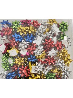   Öntapadós csillag, kicsi, kb. 3 cm-es, többféle szín, 1 db