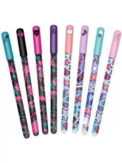   K-POP radírozható golyóstoll, kupakos, CoolPack K-Pop Collection, többféle