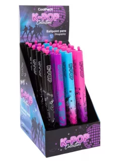   K-POP golyóstoll, 0,7mm, CoolPack K-Pop Collection, 4 féle változat