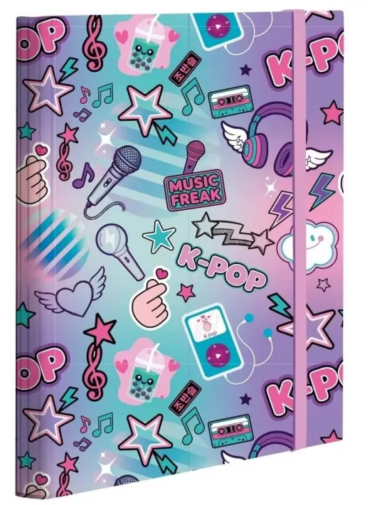 K-POP füzetbox A/4, CoolPack K-pop Collection