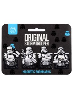   Star Wars mágneses könyvjelző, 4 db/csomag, Az eredeti Stormtrooper