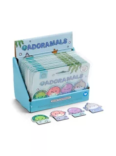   Tengeri állatok mágneses könyvjelző, 4 db/csomag, Édes Állatok - ADORAMALS