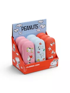   Snoopy szemüvegtok, 16x6x5cm, 3 féle változat, Snoppy & Woodstock Peanuts