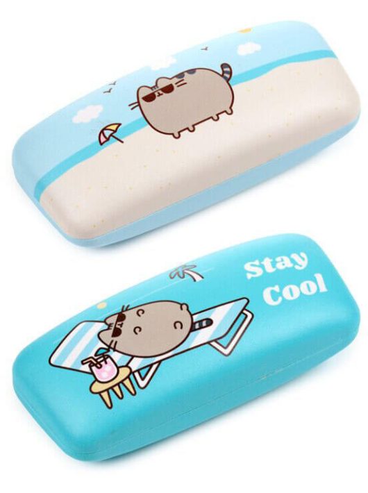 Pusheen cicás szemüvegtok, 16x6x5cm, kétféle változat