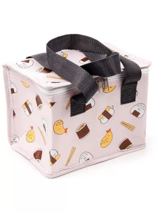 Pusheen cicás uzsonnás táska, hűtőtáska, 20,5x16x13,5cm, Sushi Club