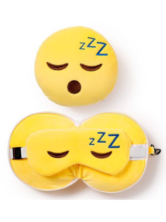 Smiley utazópárna szemmaszkkal, Relaxeazzz, Snoozie, alvó fejecske