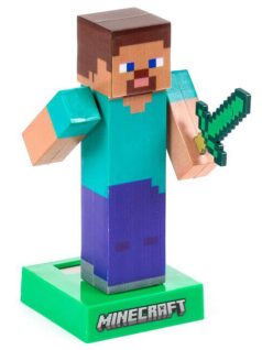 Minecraft napelemes táncoló figura, Minecraft Steve
