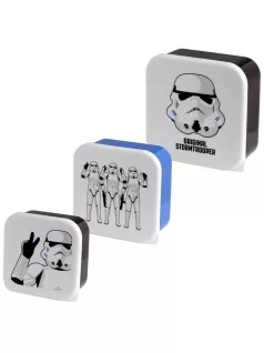 Star Wars uzsonnás doboz szett, 3 db/szett, Stormtrooper