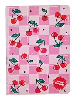 Illatos notesz, A/5, sima, Cseresznye