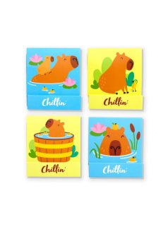 Kapibara körömreszelő, többféle, 6 db/szett