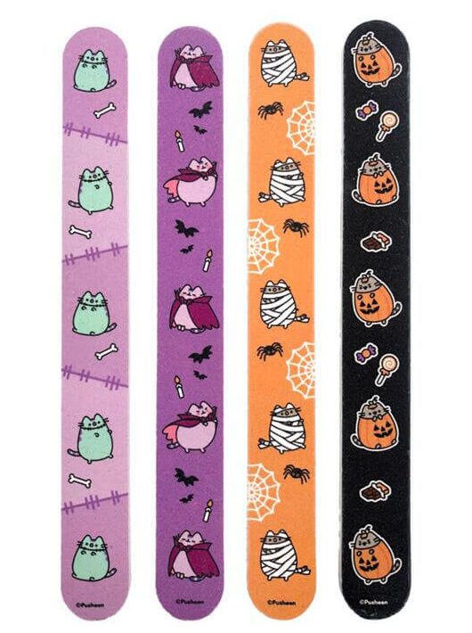 Pusheen cicás körömreszelő, többféle, Halloweeni Pusheen macska