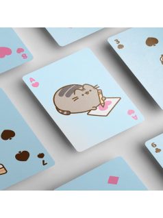 Francia kártya, póker kártya, 54 lapos, Pusheen cicás