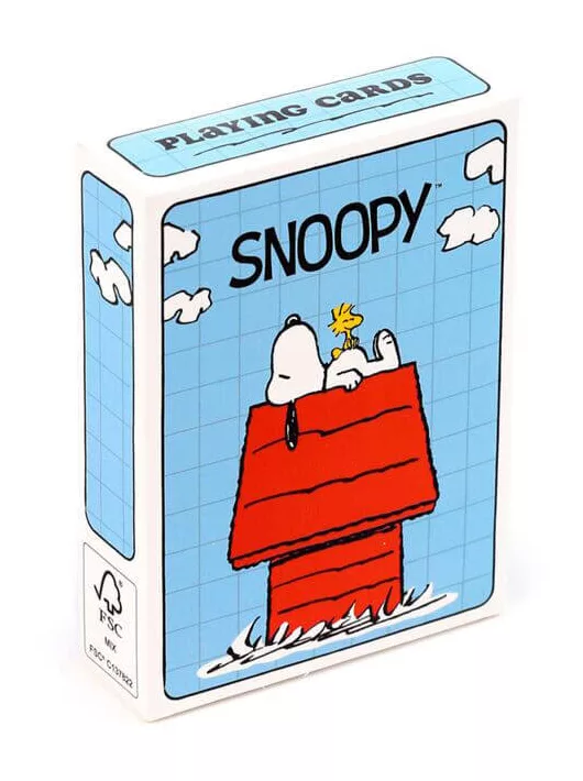 Francia kártya, póker kártya, 54 lapos, Snoopy & Woodstock - Peanuts