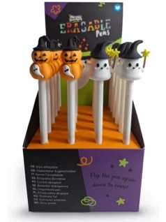 Halloweeni radírozható toll, kétféle változat