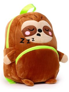 Lajhár hátizsák, ovis, 31x24x9cm, plüss, Cody