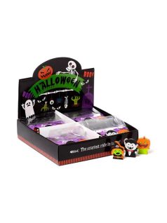   Radír Halloweeni, 3 db/szett (boszorkány, vámpír és tök)