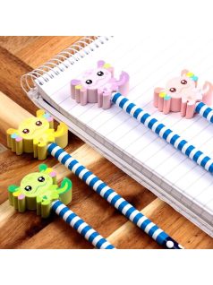   Axolotl grafitceruza forma radírral, 1 db, többféle változat