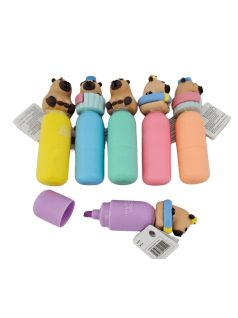 Kapibarás szövegkiemelő figurával, többféle