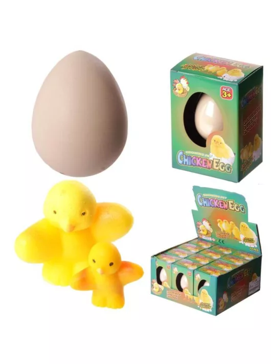 Tojásból kikelő és növekvő csibe, többféle