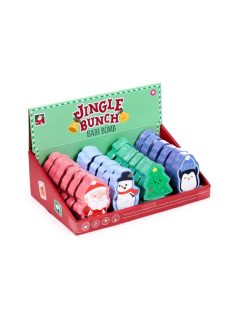   Karácsonyi fürdőbomba, karácsonyi csapat, többféle illatban, 1 db