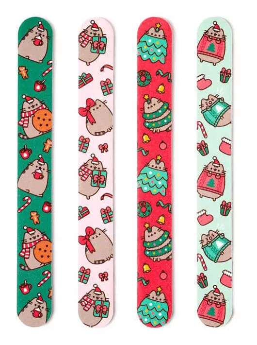 Pusheen cicás körömreszelő, karácsonyi Pusheen Macska, 4 féle, 1 db