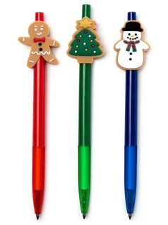 Örökíró ceruza, karácsonyi figurák, többféle