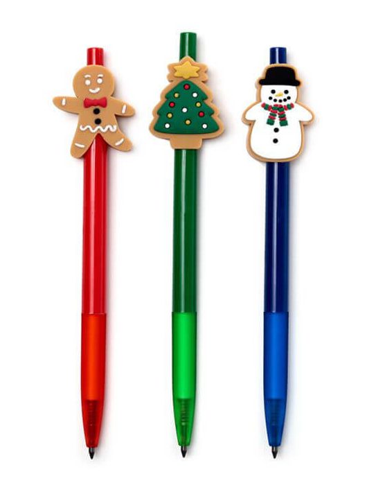 Örökíró ceruza, karácsonyi figurák, többféle